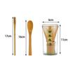 Matcha Whisk Set Multifunction Handmade Starter Kit Utensil for Ceremonial