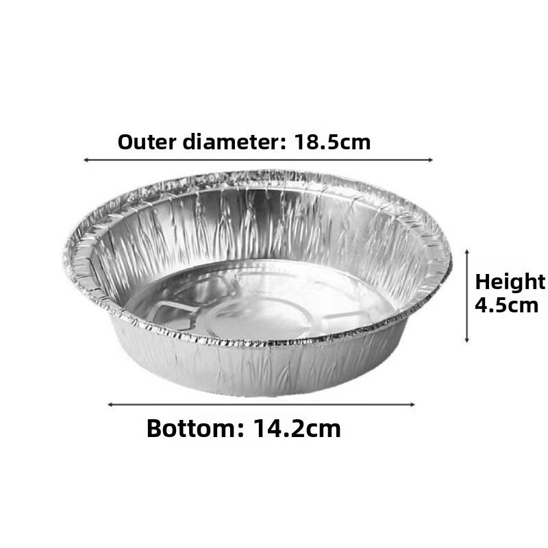 Aluminum Foil Baking Tray Set For Air Fryers With Hightemperature Resistance Ideal For Grilling And Roasting