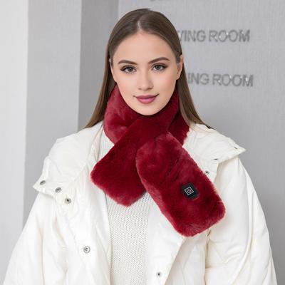 Heated Scarf Women USB Rechargeable Electric Heating Scarf with Intelligent Temperature Control