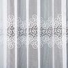VIOLETTA - Ready-made jacquard curtain with a straight hem - 200x250 cm - white