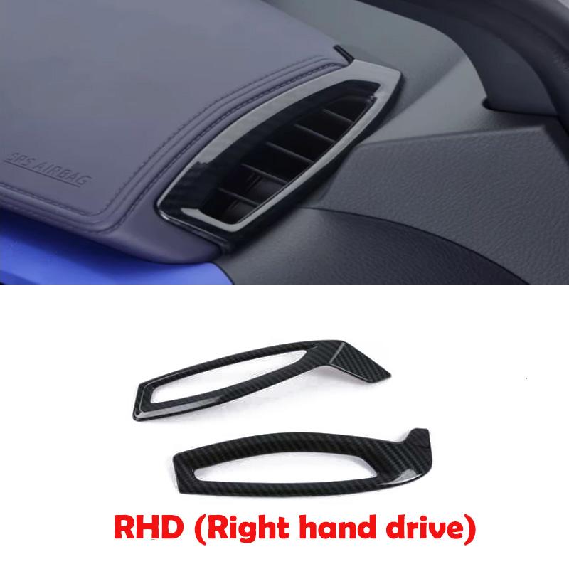 RHD For Toyota C-HR CHR 2017- Interior Accessories window switch A pillar steering wheel AC coniditons Outlet Vent Cover