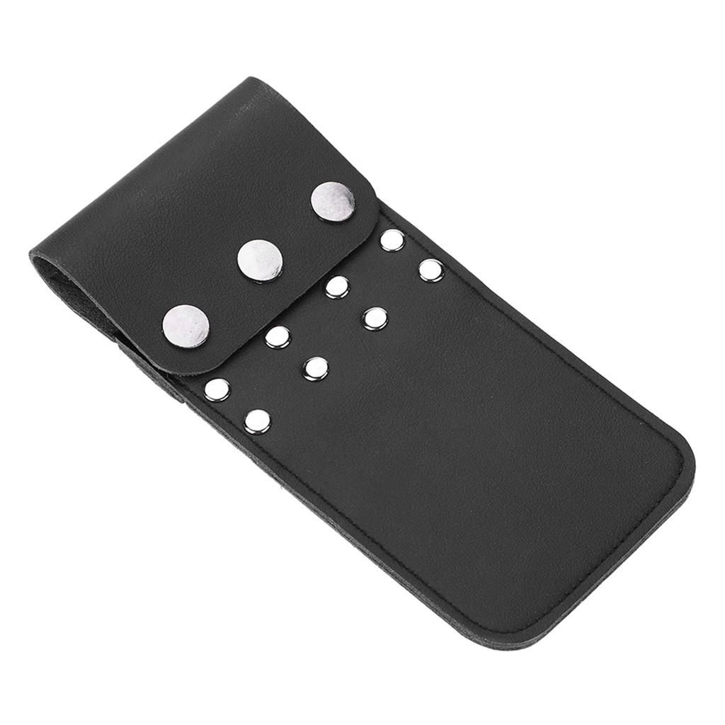 Portable Quiver PU Leather 6pcs Waist Holder Bag Bow Archery Equiptment(Black)