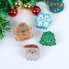 Cartoon Christmas Shark Claw Hair Clip - Cute and Versatile Holiday Accessory