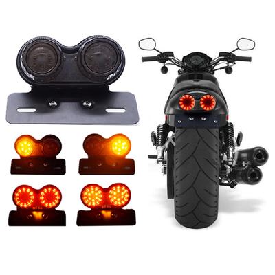 Luce targa a sostituzione diretta Pratico ed efficiente fanale posteriore a LED universale per moto super luminoso