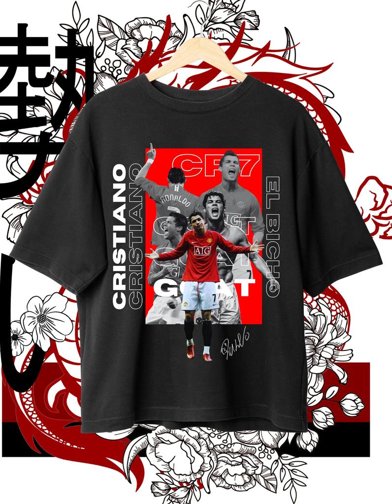 Men's Casual Wear Tee Portugal C Ronaldo CR7 Short Sleeved T-shirt Women Loose Large Size Tshirt Cotton No. 7 Riyadh Jersey Tops