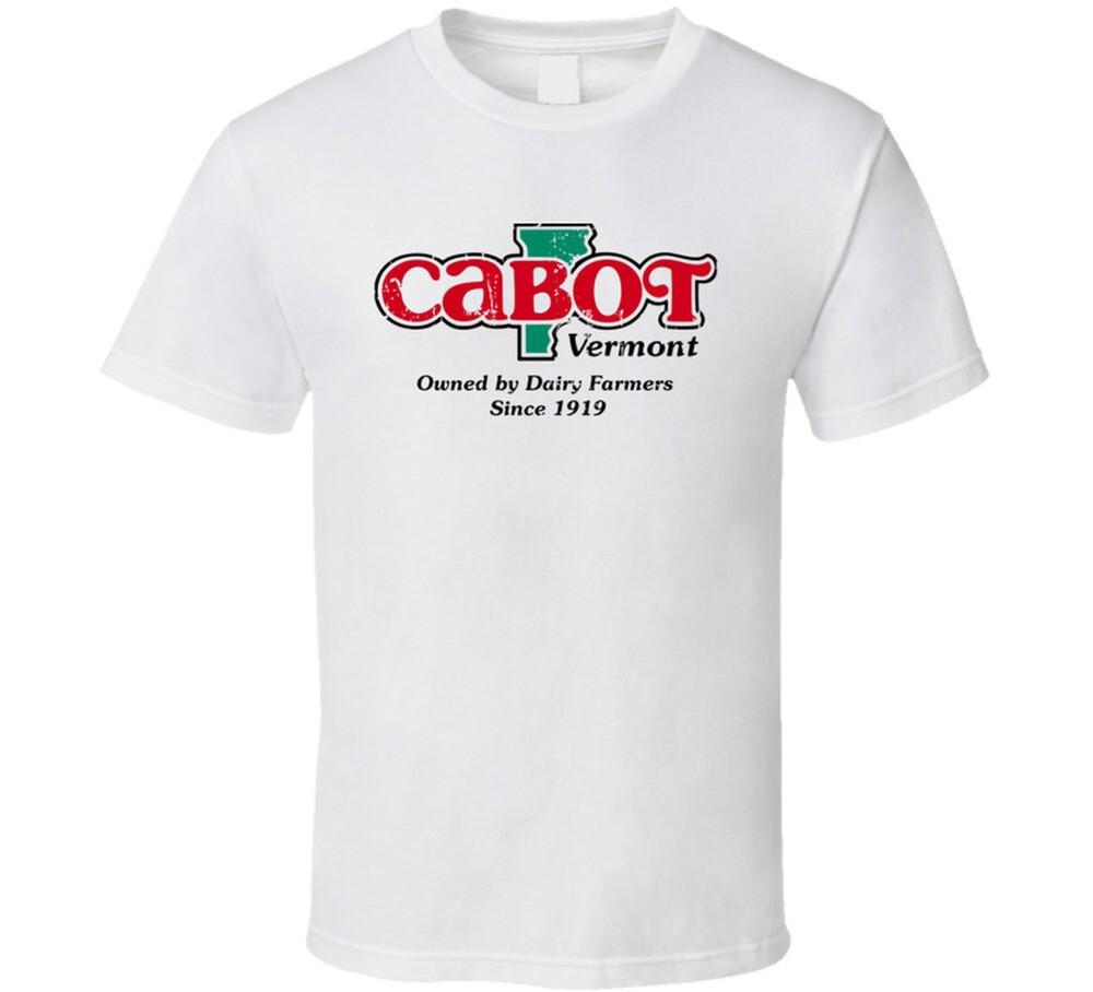 

Cabot Vermont Logo Popular Cheese Brand Company Food Fan Gift T Shirt 4XL