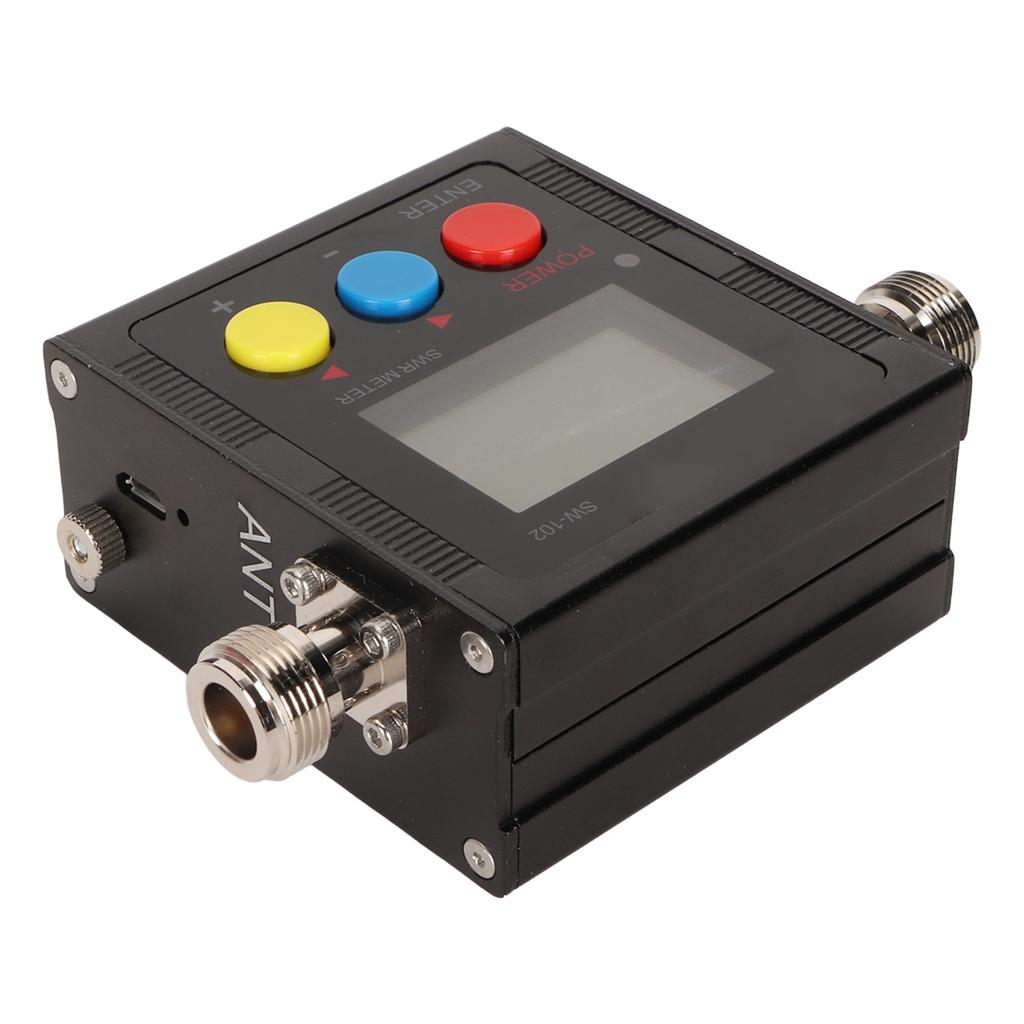 SW 102 SWR Meter Professional VHF UHF 125MHz‑525MHz 120W Digital Power Meter for Two Way Radio