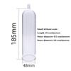 Penis Pump Accessories Cylinder Flask Part Replacement for Penis Extender Enhancer Stretcher Vacuum Pumps Sex Toys Men