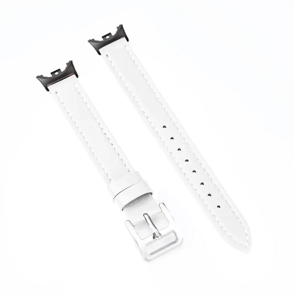 For Mi Band 8 Strap Leather Band For Xiaomi Mi Band9 Wrist Strap Correa Watch Replacement Miband8/9 NFC Sports Bracelet Pulseira