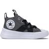 Converse Chuck Taylor All Star Comfortable Versatile Mid-Top Kids Canvas Shoes Kids Sneakers Gray Black A09340C