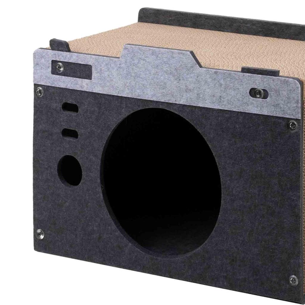 Katzenkratzbrett, Kratzbrett aus Karton, Lounge-Bett, interaktives Spielzeug, Geschenke, Tiere, Zubehör