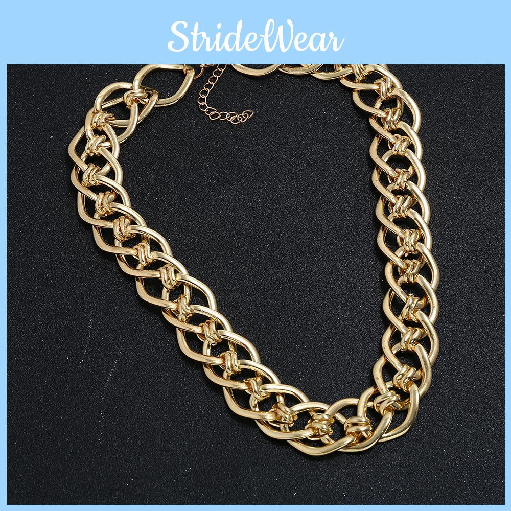 Metal Short Necklace Geometric Chain With Trendy Appeal For Womens Fashion