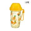 Water Bottle Internet Celebrity Straw Cup Girls High Value Sub-warehouse Plastic Water Cup Can Not Be Broken Outdoor Portable Children Cold Brew Cup