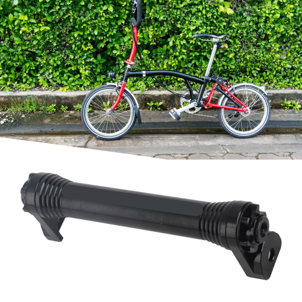 Aluminum Alloy Easy Wheel Extension Telescopic Bar for 3sixty Folding Bike 124mm Contraction Length