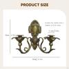 Wall Candle Sconces Candelabra Decorations Ornament Antique Holders Candlestick for Dining