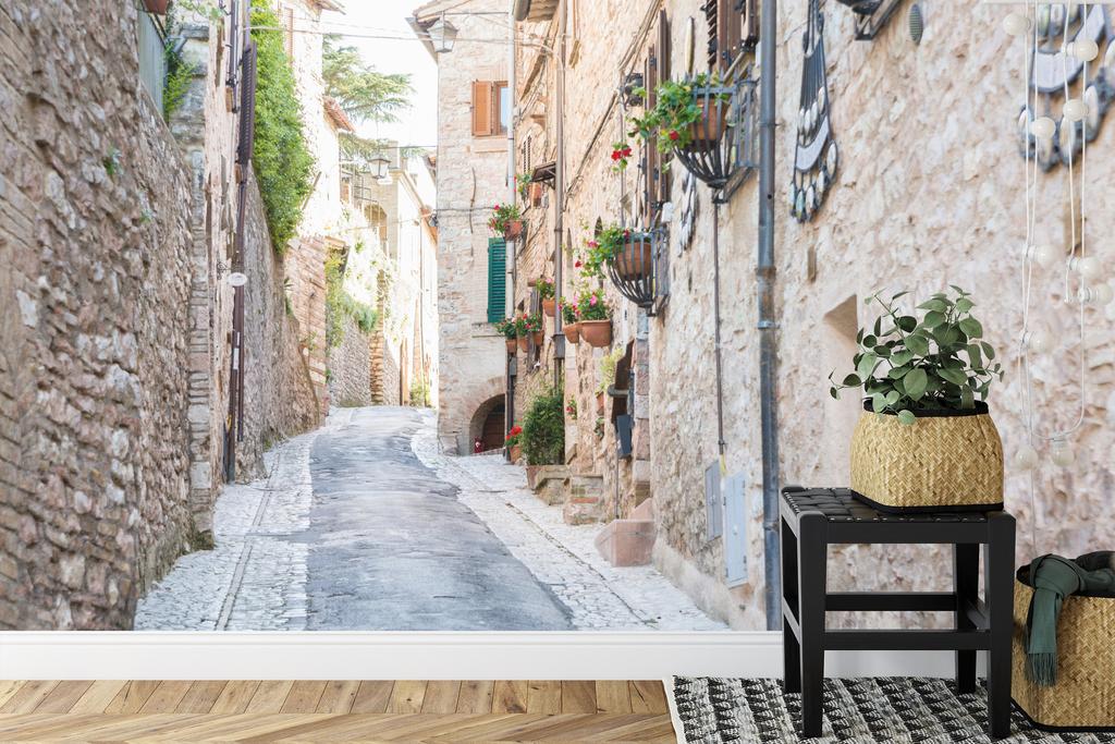 Photomural Italian Street Smooth Vinyl 208x146