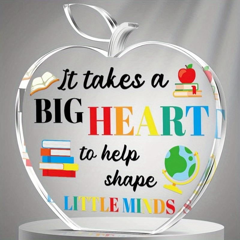 Class of 2025 Thank You Teacher Gift: Acrylic Keepsake Paperweight. Grad/Retirement/Christmas/Birthday Desk Decor. чистый