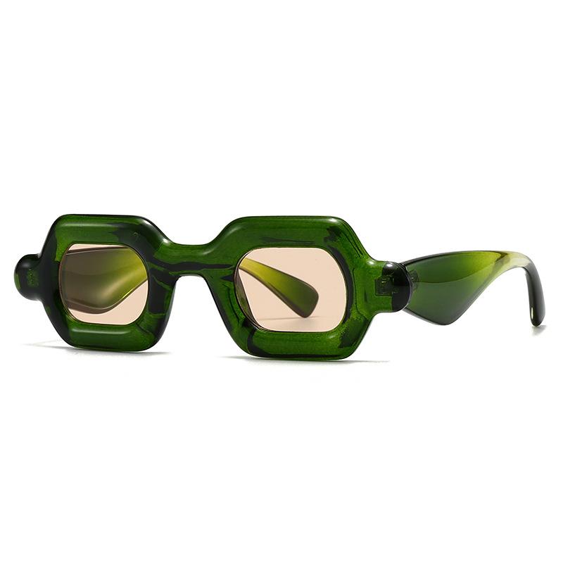  NEW Punk Square Sunglasses Women Men Y2K Hip Hop Gradient Frame Luxury Holiday Sun Glasses Unisex Shades Beach Eyewear