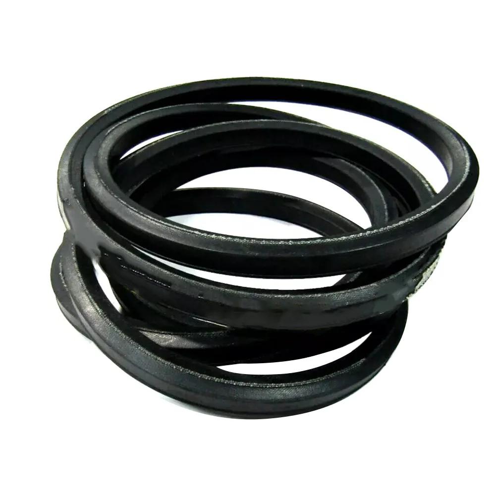 Black Lawn Mower Belts V Belts For Engine Power Transfer Cable Engine Replacement V-Belt Compatible With 120 Models