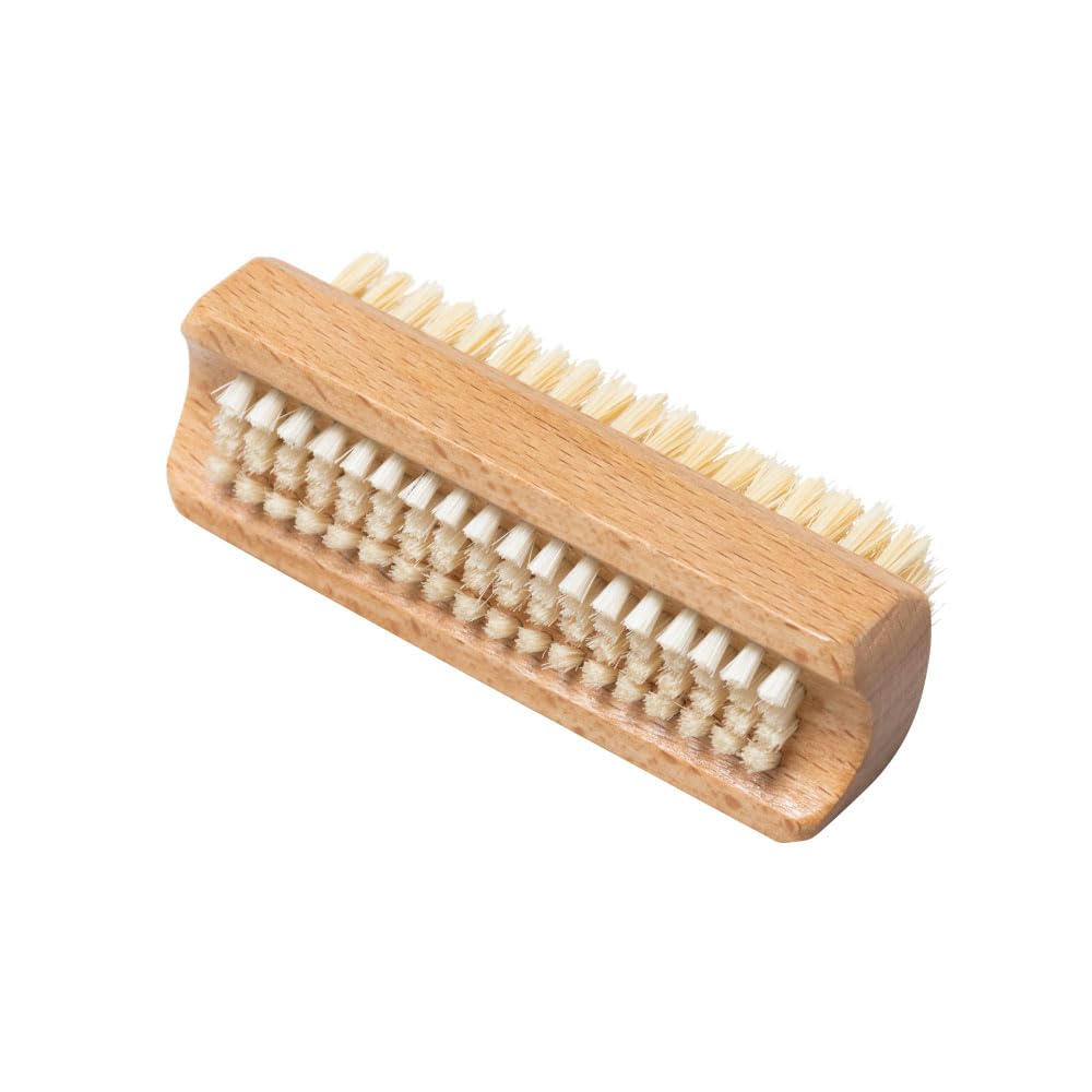 Hand and Nail Washing Brush Made by a Japanese Brush Craftsman (2-Way Hand and Nail Brush)