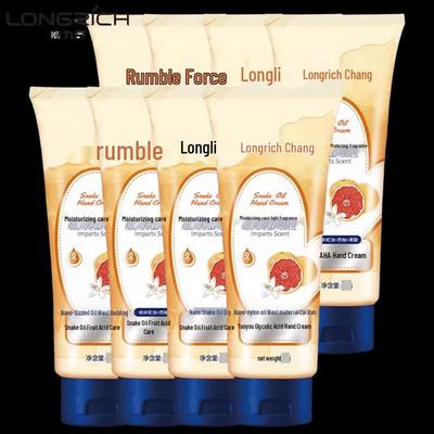 Longliqi Snake Oil & Fruit Acid Hand Cream - Grapefruit Scent
