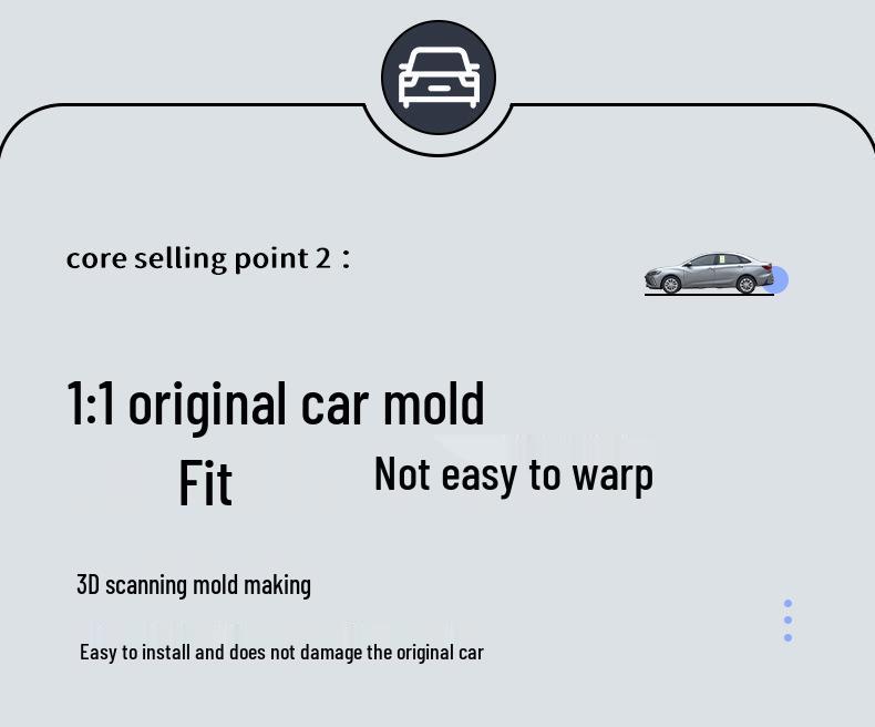 Chevrolet Cruze 2019-2024 Kein Bohren Blade Sport Heckspoiler