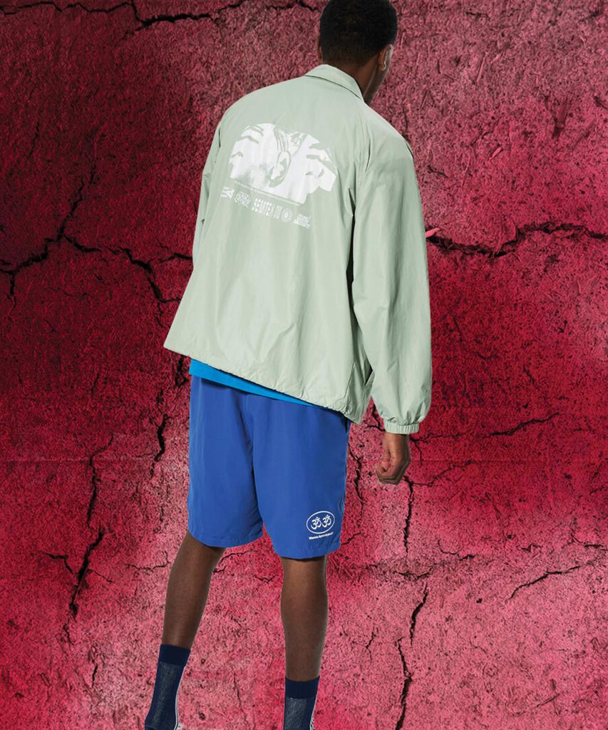 Vans Ed Davis Coach Jacket - Grey Olive / Vn000Vszemw1
