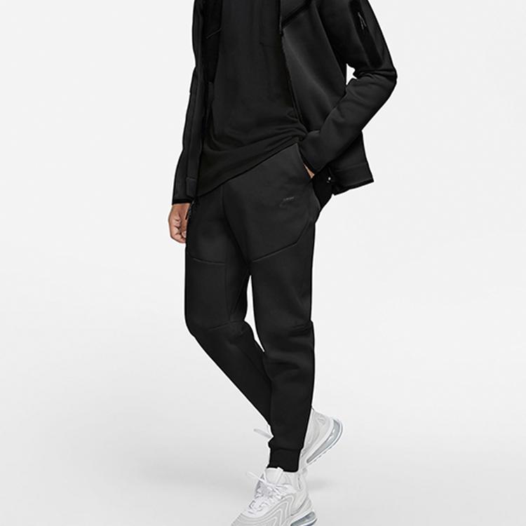 Nike Sportswear Tech Fleece Joggers (Asia Sizing) Black Men Streetwear CU4496-010