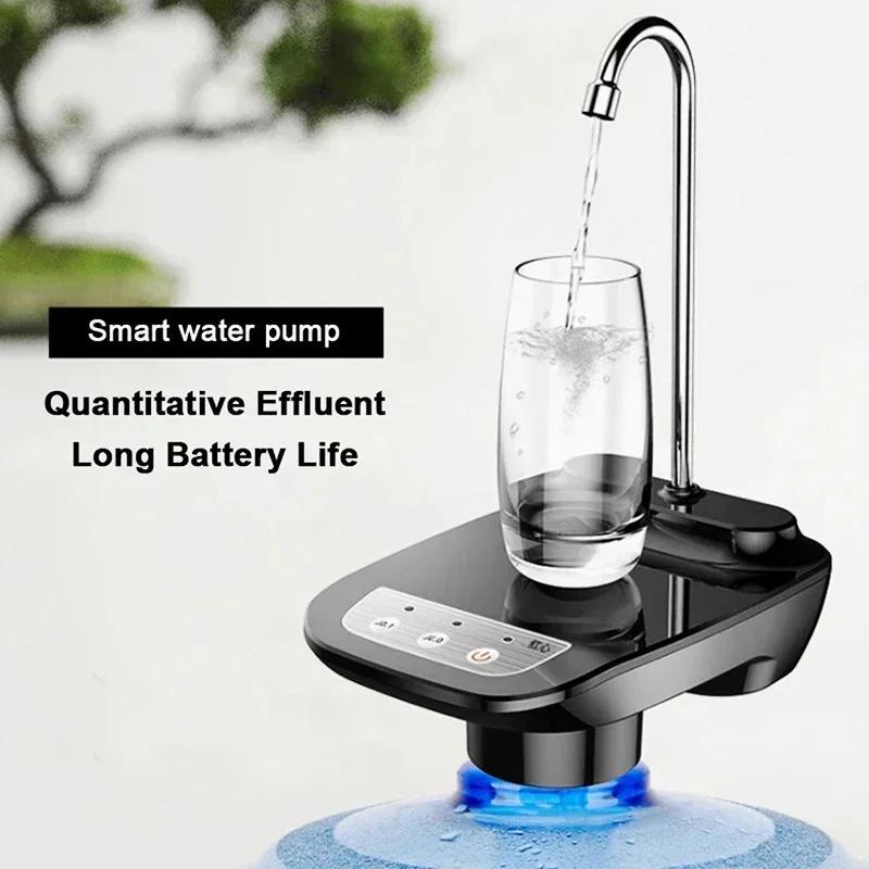 Automatic Water Bottle Dispenser Rechargeable Water Pump Dispenser With Stand Water Dispenser Electric Water Gallon Pump