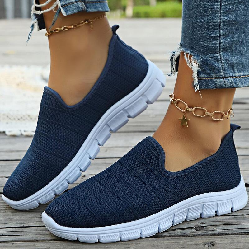 Women's Sneaker Slip On White Shoes For Woman Sneakers Lightweight Sports Shoes Women Autumn Casual Vulcanize Footwear Female