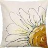 Pastoral Plants and Flowers Pillowcases Lavender Daisy Printed Linen Pillows Home Office