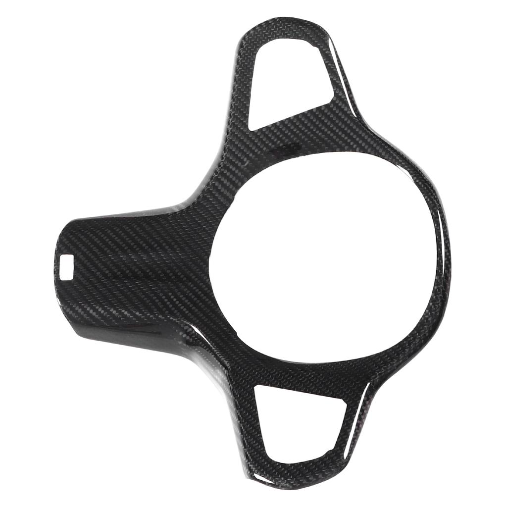 Steering Wheel Cover Trim Dry Carbon Car Interior Decoration Replacement for X5 M Sport G05 2020+
