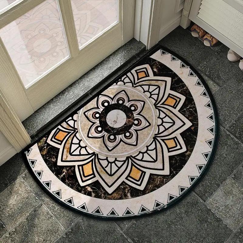 Felpudo Bohemio 2025 Antideslizante Absorbente para Entrada Sala de Estar Baño Decoración del Hogar Alfombra de Piso