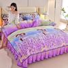 Four-Piece Set Of High-Gram Milk Fleece,4-Pcs Set Of Thickened Milk Fleece,4-Pcs Set Of Maternal And Infant Grade Farley Fleece, Class A