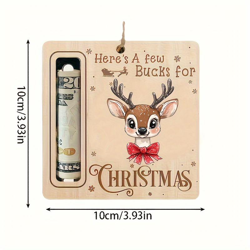 Christmas decorations, Christmas tree wallet, cute wallet, Christmas decorations, Santa Claus, deer
