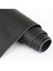 3.5mm Thick Cowhide Leather DIY Leather Table Cushion, Top Layer Cowhide Cooling Mat Leather Mattress, Sofa Cushion, Pure Black