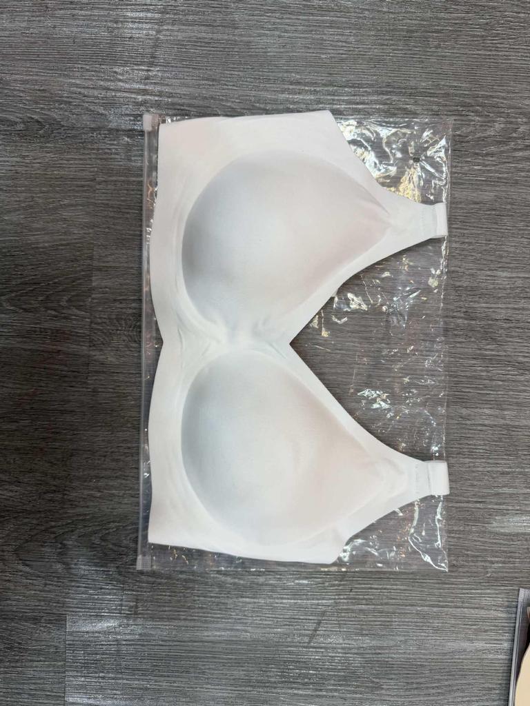 Europäischer und Amerikanischer Plus Size Gelee-Streifen Nahtloser Weicher Stütz-BH für Große Brüste – Atmungsaktive und Unsichtbare Lingerie.