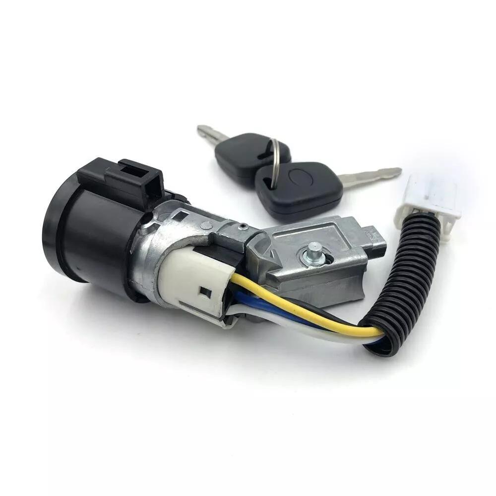1Set Ignition Barrel Lock For Peugeot 107 Citroen C1 Toyota Aygo Car Engine Ignition Exhaust Parts N0501412 N0502200 Uk