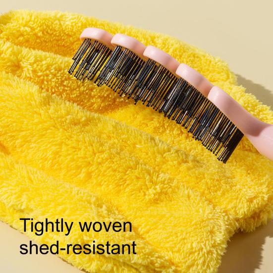 Haartrockenhandschuhe Saugfähig Schnelltrocknend Stylinghandschuhe Haartrockentuch Alternative Weiche Flauschige Fäustlinge für Alle Haartypen