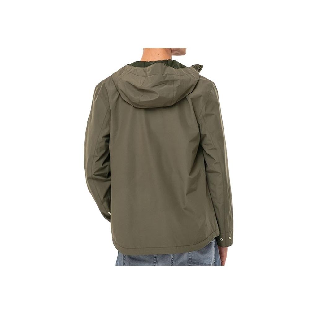 Timberland Packable Waterproof Zip-Up Hooded Jacket Men Jackets Army-Green A29XAA58