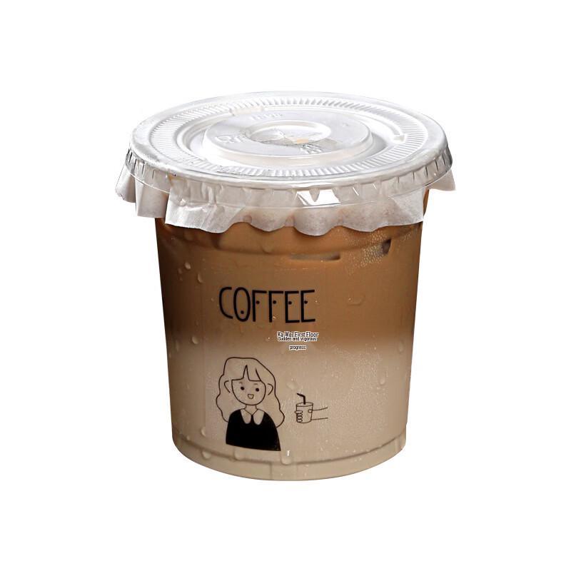 Disposable Coffee Cups with Flat Lids
