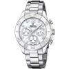 Montre - FESTINA - Femme - Acier - Chrono - Nacré avec oxydes de zirconium