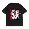Demon Slayer Tanjiro Kamado 100% Cotton T-Shirt, Summer New Clothing, Casual Short Sleeve Anime Print Tee Unisex