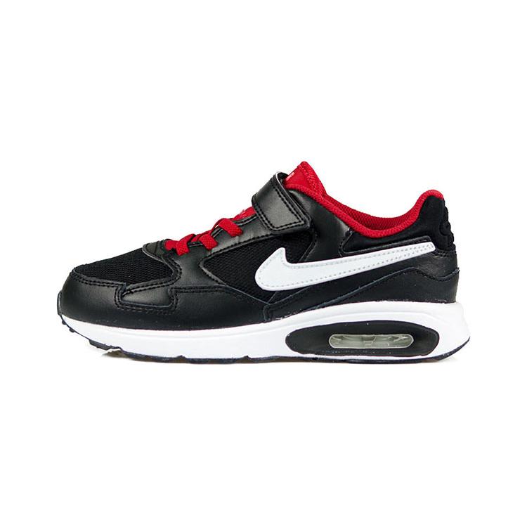 

Nike Air Max ST Kids Lifestyle Shoes Black Red Children Aged 3 7 Years Old 654290-008 28