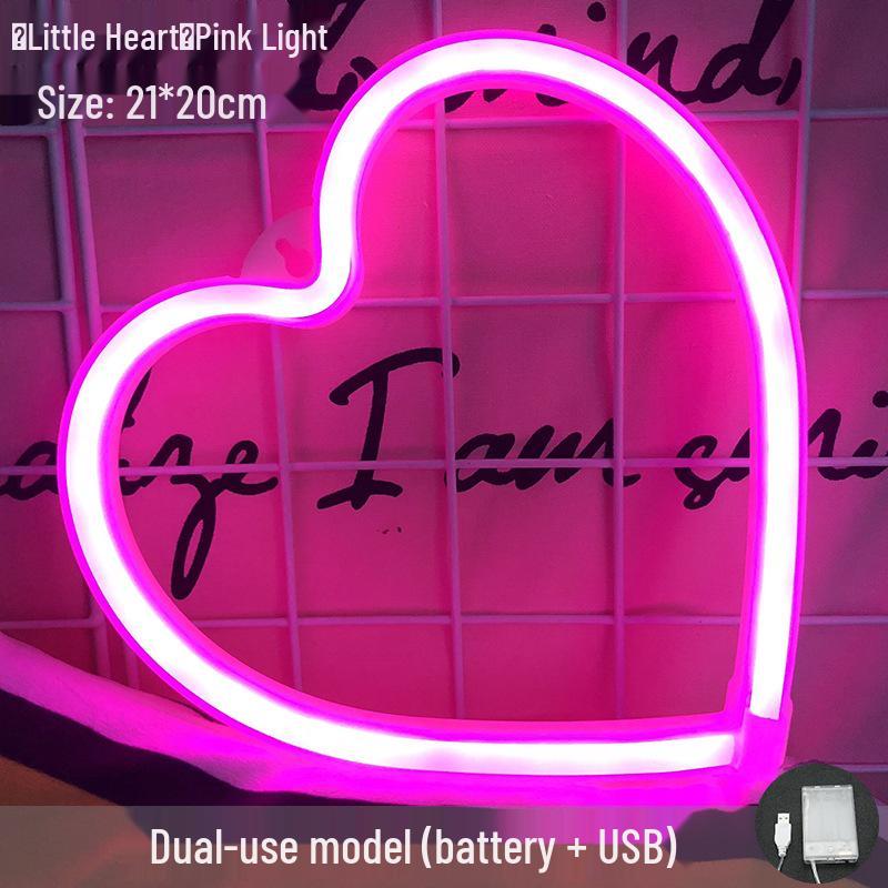 Trendy LED Neon Night Light Sign for Wall Décor