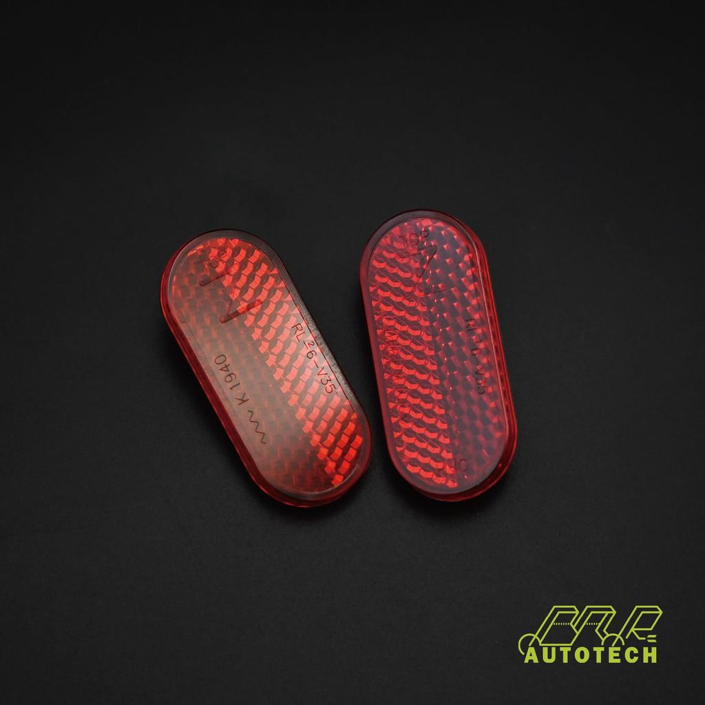 BAR AUTOTECH | Screw type rear fender reflector 35 degrees