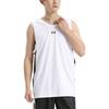Under Armour Logo Print Strick-Tanktop und Shorts Basketball-Set Herren-Sets Weiß Schwarz 23500101-100+23500201-100