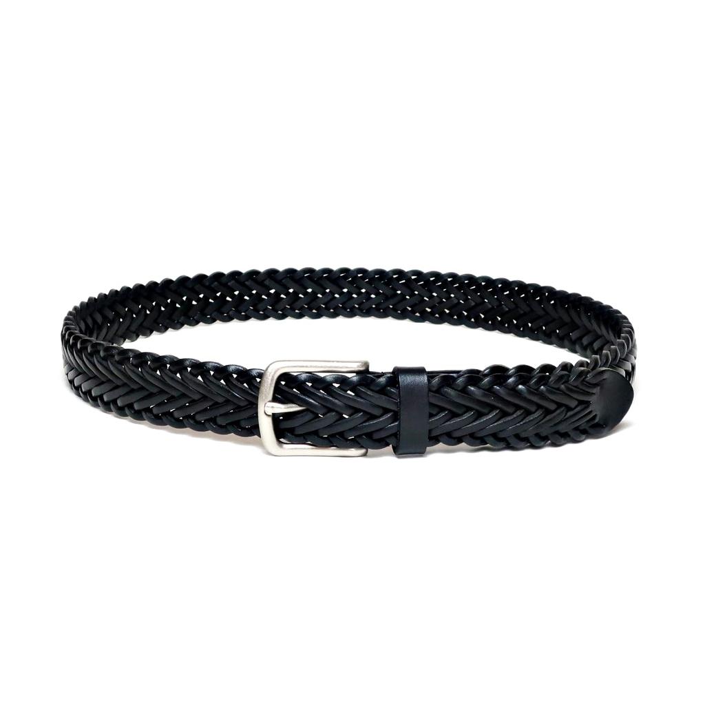 KIETH Stubborn Mesh Italian 105cm Fixed 30mm Made in Japan Mr. ST-02BK Belt, Leather, Black, Length, Width,