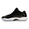 Air Jordan 11 Retro Low GS Space Jam Kids Sneakers Black Varsity-Royal White FV5121-004