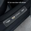 Car Door Sill Protector Stickers Transparent Decor Decal Threshold Strip For Cadillac CTS STS DTS SRX XLR ATX Escalade Seville Tiburon